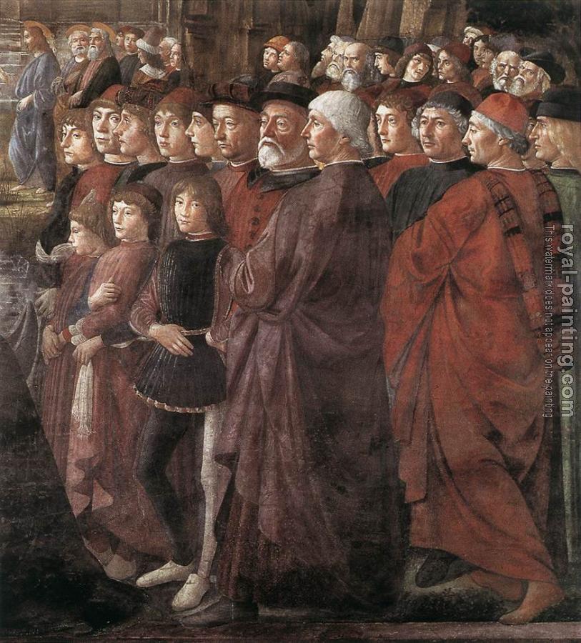 Domenico Ghirlandaio : Calling of the First Apostles detail II